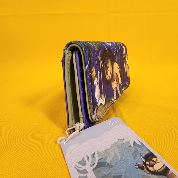 Loungefly Where The Wild Things Are Sendak Max Flap Wallet Soft Tag NEW - Picture 3 of 13